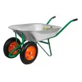 Тачка садовая, 2-х колесная, грузоподъемность 170 кг, объем 78 л Palisad