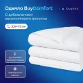 Одеяло buyson BuyComfort, 205х172 см, 2-х спальное, всесезонное, с наполнителем полиэфир