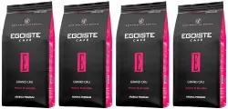 Кофе в зернах натуральный, жареный EGOISTE GRAND CRU Арабика 100% (Нидерланды) 250 гр. х 4 шт.