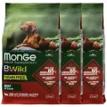 Корм для собак Monge BWILD Feed the Instinct, ягненок, с картофелем, с горошком 3 шт. х 2500 г