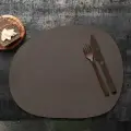 Салфетка столовая Aida RAW clay buffalo, переработанная кожа, 41 см