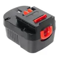 Аккумулятор A12 / A1712 для шуруповерта Black Decker CP12KB / EPC12 / EPC126BK / PS122KB / FSB12 / FS120B / FS120B / A12-XJ / A12EX / HPB12 / Black Decker EPC12CA / HP126F2B / CD1200SK / CP12K / HP128F3B / CDC120ASB / CP122KB - батарея 1500mAh