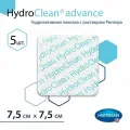 Hydroclean Advance / ГидроКлин Адванс - гидроактивная повязка с раствором Рингера, 7,5x7,5 см (5 шт.)