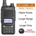 BAOFENG UV-13 PRO V1 V2 Рация, V2-Black, Американский