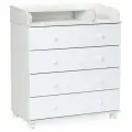 Пеленальный комод BEBIZARO MEIER FOUR WHITE TREE (ШхГхВ) 80х45х93 см