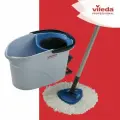 Набор для уборки Ультра Спин Мини Vileda Professional, ведро 10 л с педальным отжимом, насадка, держатель, ручка, 158010