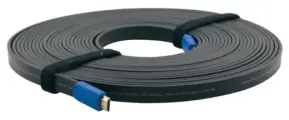 KRAMER Кабель HDMI 97-01014006 Kramer Electronics C-HM/HM/FLAT/ETH-6 HDMI-HDMI (Вилка - Вилка) c Ethernet (v 1.4), плоский, 1.8 м