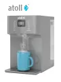 Настольный обратный осмос, фильтр для воды, термопот, Водомашина atoll Freelancer 2 Marengo (серый) с нагревом