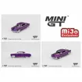 Машинка MINI GT 1/64 Lincoln Capri Hot Rod 1954 Purple Metallic Blister Packaging Diecast Scale Model Car