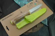 Плавающий нож Morakniv Floating Knife (S) Lime, нержавеющая сталь, пробковая ручка