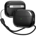 Чехол Elago для наушников Apple Airpods pro 2 EDC Armor TPU case with Round strap Black