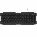 Клавиатура проводная Ritmix RKB-121 Black USB черного цвета