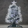 Настольная оптоволоконная елка Морозный блюз 45 см, ПВХ, контроллер, Edelman, 1068580