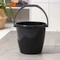 Ведро хозяйственное Удачное. Эконом, 10 л, пластик, чёрное