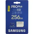 Карта памяти microSDXC Samsung Pro Plus with USB 3.0 reader (class 10) 256Gb (Цвет: Blue/White)