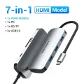 Vention USB C HUB HDMI 4K60Hz RJ45 PD 100 Вт