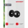 Ручка дверная поворотная Allur Art Collection комплект из 2 ручек SFERA BL, матовый черный