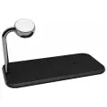 Беспроводное зарядное устройство Zens Dual+Watch Aluminium Wireless Charger черное