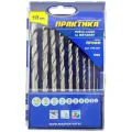 Набор сверл ПРАКТИКА Профи 640-261  167  10 шт.