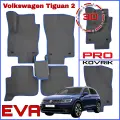 EVA(ЕВА) ЭВА коврики для Фольксваген Тигуан 2/Volkswagen Tiguan II 2016-2022г.