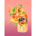 Напиток газированный Fanta со вкусом спелого персика 355 мл, США