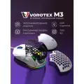 Игровая мышь проводная VOROTEX M3, белый