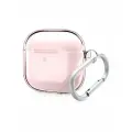 Elago для AirPods 4 чехол Clear Hang case Lovely Pink