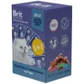 Пауч Brit Premium Промо-Набор 5+1 для котят, Телятина с Морковью в желе 85г