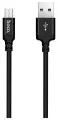 Кабель USB - microUSB (Am-Bm) HOCO X14 Times speed, 1.0м, черный