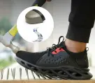 Кроссовки рабочие с защитным носком, с защитой от проколов, Летние, Сетчатые 46