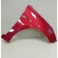 Крыло переднее правое в цвет кузова Hyundai Solaris 1 Хендай Солярис (2010-2017) с отв. под повторитель TDY - Granet Red Красный гранат перламутр