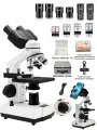 5000X лабораторный биологический бинокулярный микроскоп, сделанный в Китае