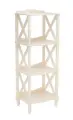 Этажерка-стеллаж Джульетта-3 (Дуб шампань) Вис