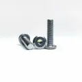 Винт мебельный DIN 7420 с плоской головкой, М8х110, оцинкованный, под шестигранник
