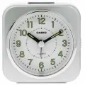 Настольный будильник Casio TQ-143S-8D, кварцевый, ночной режим, подсветка, квадратный, пластик