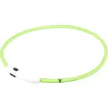 Электронный ошейник DUVO+ SEEcurity круглый, светящийся, нейлоновый, длина ошейника 65 см, зеленый