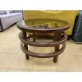 Журнальный стол Versal Трио, массив бука, тонированное стекло, для гостиной