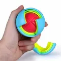 Мудрость Шар 3D Головоломка Сборка Детская Развивающая Игрушка DIY Magic Maze Gam подарок
