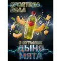 Спортивный напиток Sportinia ВСАА (Спортиния БЦАА) 6000 Дыня-мята 0.5 л / 6 бут.