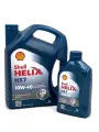 Комплект моторного масла SHELL Helix HX7 10W-40 4 литра + 1 литр, для авто 5 л