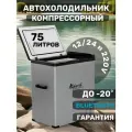 Автохолодильник компрессорный 75л переносной в машину