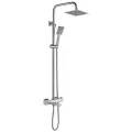 Душевая система с термостатом Gappo G2499-40, нержавеющая сталь, цвет сатин