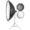 Софтбокс bowens октобокс вспышки 120 см с сотами RL-SPG120