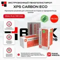 Технониколь XPS Carbon Eco 20 мм ( 8 уп / 115,2 м2 / 160 плит) Утеплитель из пенополистирола для стен, крыши, пола