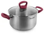 Кастрюля с крышкой Rondell Heidi RDS-1114, 24 см 4,8 л