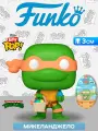 Фигурка Funko Pocket POP! Easter Egg TMNT Michaelangelo 86047 / Фигурка Фанко ПОП! по мотивам франшизы Черепашки-ниндзя, Микеланджело