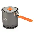 Большой походный котелок с теплообменником (казан) Widesea на 1-2 персоны. Емкость 1.6L