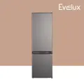 Холодильник двухкамерный Evelux FS 2220 X ширина 54.5 см, объем 252 л, A+, нержавеющая сталь