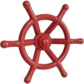 Лодочный штурвал детский для детских площадок, красный