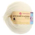Пряжа Пехорка Детский каприз, 50 % мериносовая шерсть, 50 % акрил, 50 г, 225 м, 10 шт., 001 белый